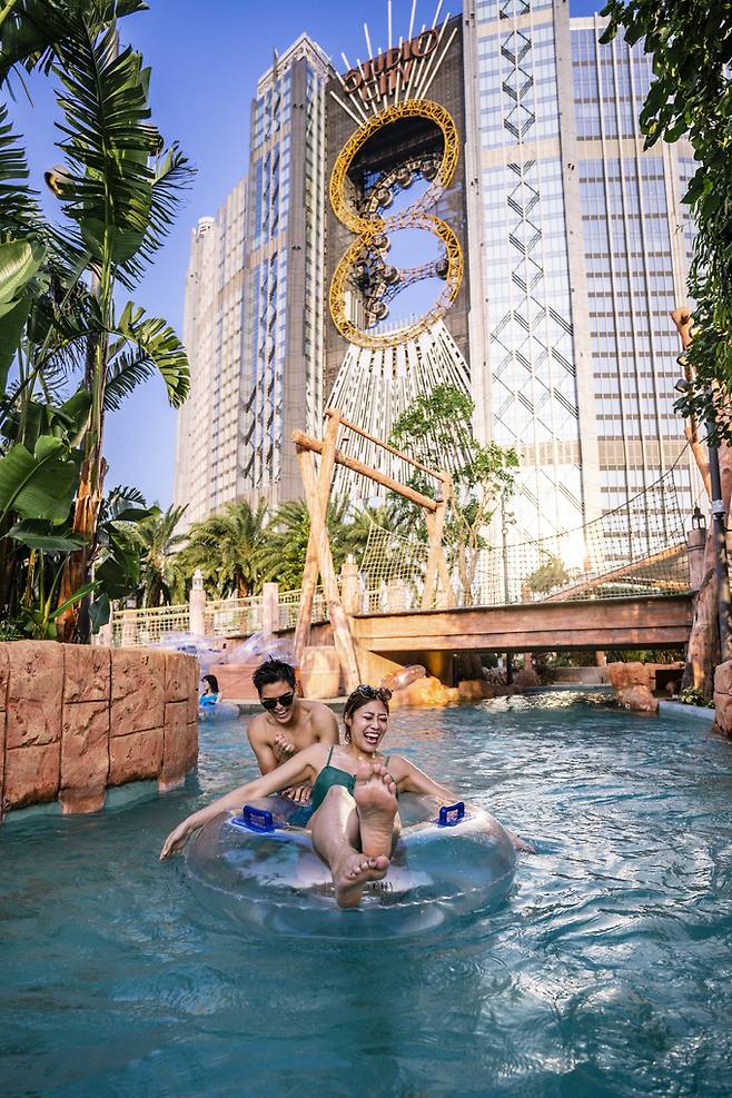 스튜디오 시티 워터파크. 마카오정부관광청