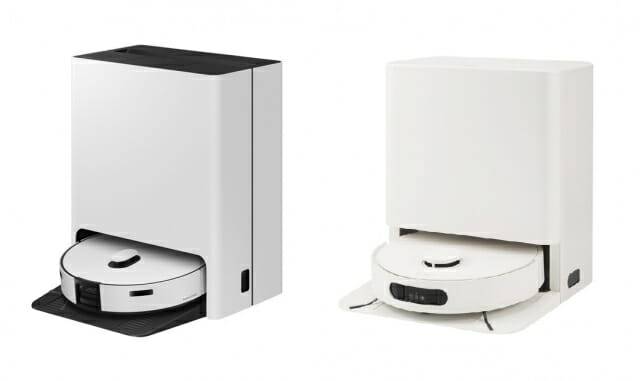 올인원 로봇청소기 삼성전자 '비스포크 AI 스팀'(좌측), LG전자 'LG 로보 킹 AI 올인원'(우측) (사진=각사)