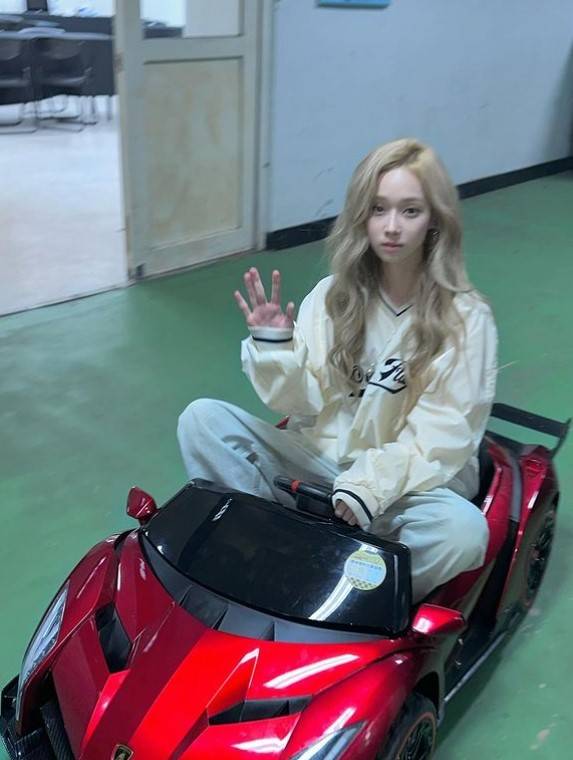 사진=에스파 윈터 소셜미디어 캡처