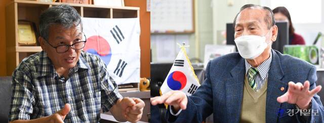 조순호 씨와 박동일웅 어르신. 조주현기자·경기일보DB