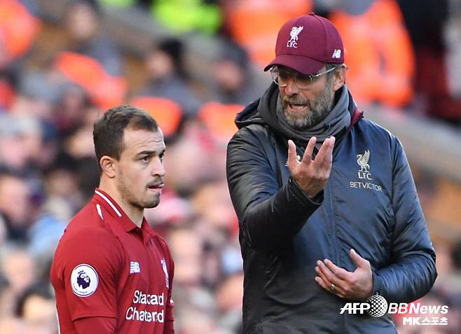 제르단 샤키리의 리버풀 시절. 사진=AFPBBNews=News1