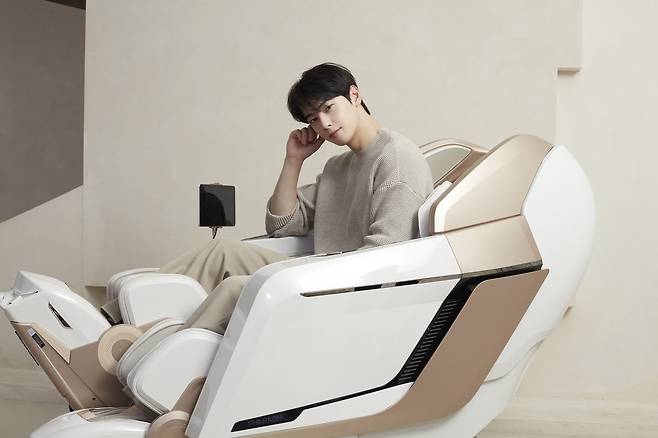 바디프랜드 새 모델로 발탁된 차은우. 사진제공|바디프랜드