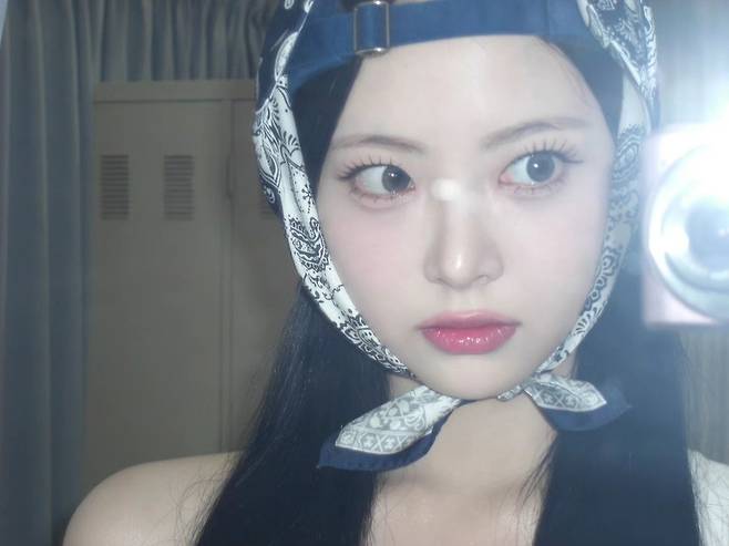 (사진=르세라핌 홍은채 소셜미디어)