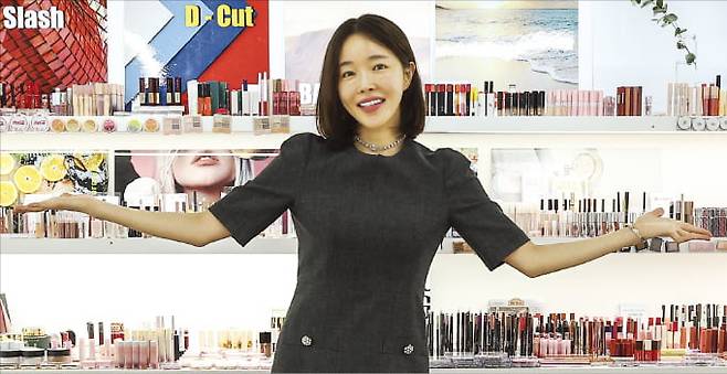 배수아 씨앤씨인터내셔널 대표는 “프랑스와 이탈리아 화장품 회사를 뛰어넘는 입술 제품의 명가로 자리매김하고 싶다”고 말했다. 임형택 기자