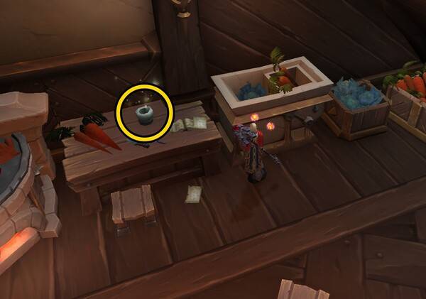 - 축성된 막자 사발