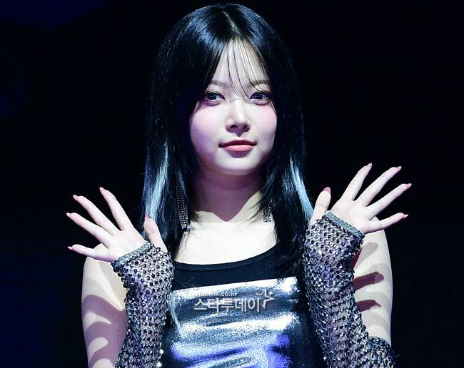 르세라핌 홍은채. 사진ㅣ유용석 기자