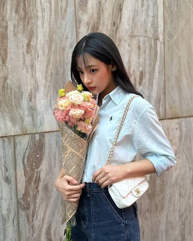 뉴진스 민지. SNS 캡처