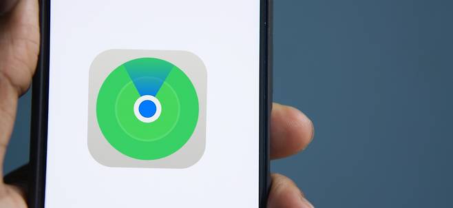 사진 = 애플 '나의 찾기(Find My)' 애플리케이션 / shutterstock