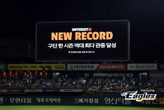 한화 이글스 제공