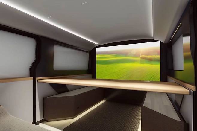 샤프 LDK 플러스 콘셉트카 실내