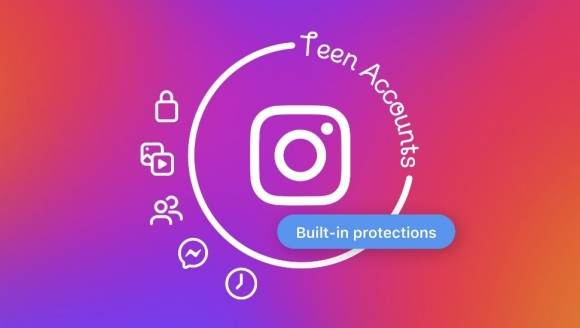 이미지 중심의 소셜미디어(SNS) 인스타그램을 운영하는 메타의 새로운 ‘10대 계정’ 정책. 메타 홈페이지 캡처