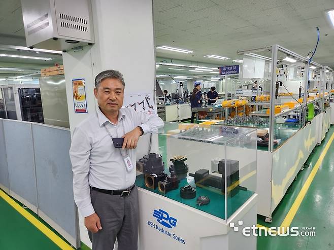 여영길 에스피지 대표. (사진=이호길 기자)