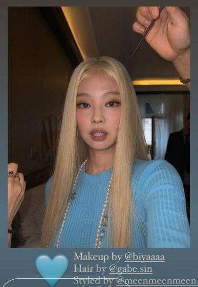 사진=제니 공식 계정