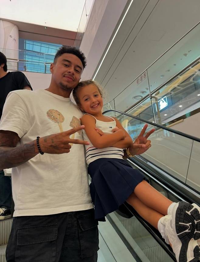 FC서울 제시 린가드와 딸 호프