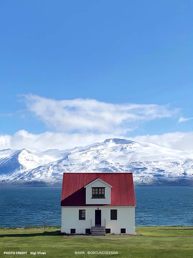 "Hauganes Village" by Gigi Vivan (AWA, Groundseesaw)