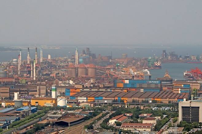 포스코 포항제철소. 연합뉴스