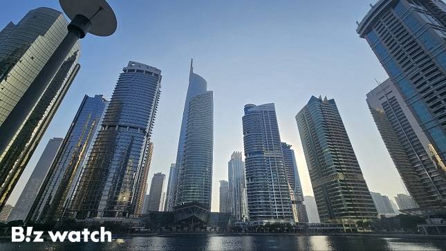 두바이 내 자유구역인 두바이복합상품거래소(DMCC) 전경. /사진=비즈워치