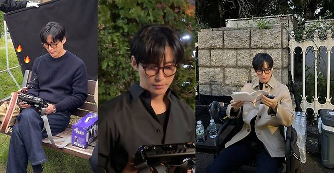 남궁민, 드라마 ‘우리 영화’ 촬영 현장 공개 (제공: 남궁민 인스타그램)