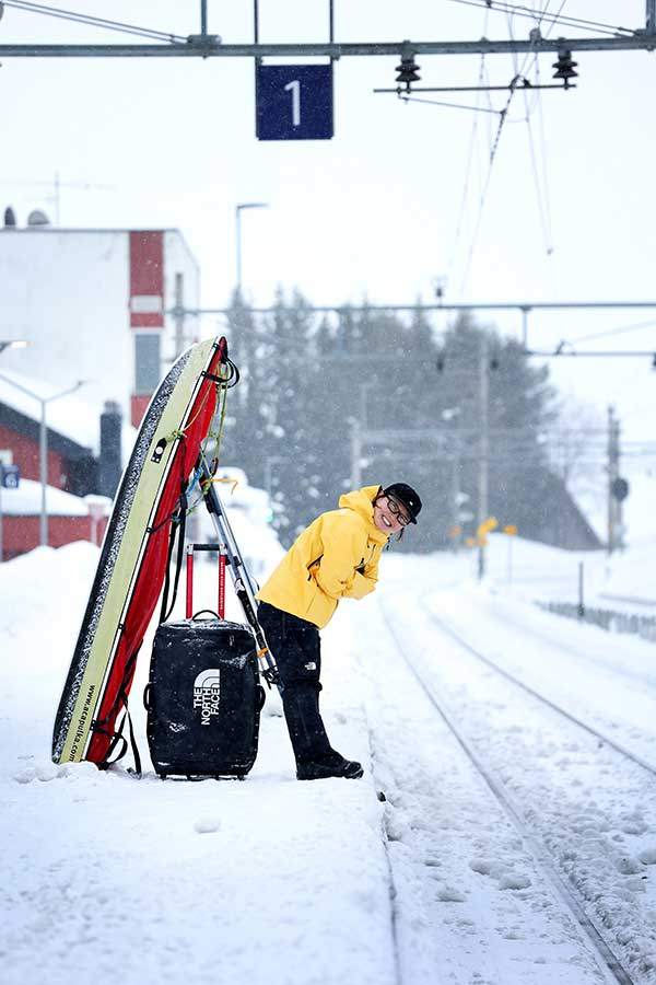 노스페이스가 이번 모험을 후원한다. 남극 횡단을 위한 맞춤 장비도 제작해 줬다.