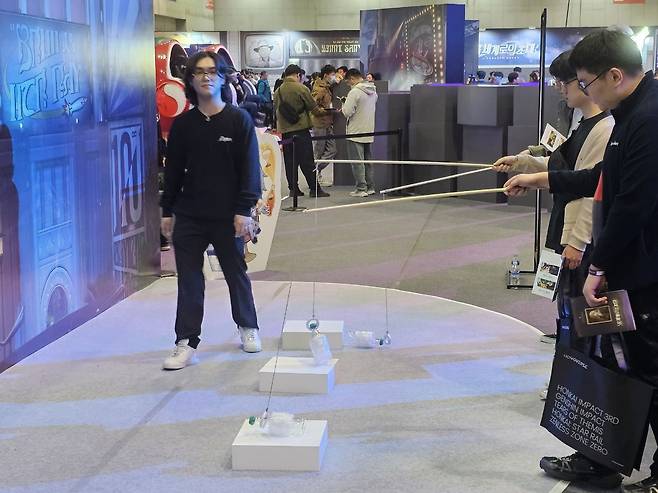 - 링을 통해 병을 세우면 되는 이벤트