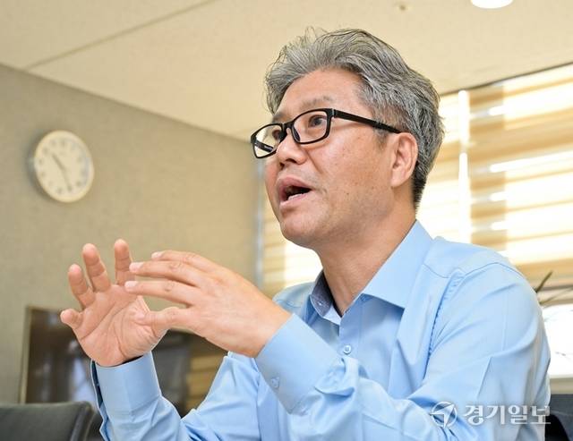 박민철 한국농수산식품유통공사 서울경기지역본부장. 윤원규기자