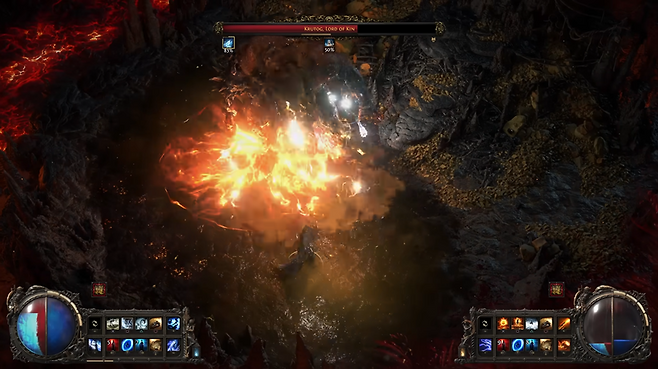 ▲ 카우치 코옵은 하나의 화면과 카메라를 공유, 대신 HUD는 좌/우로 나누어진다