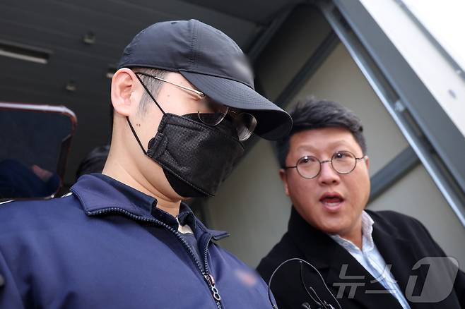 함께 근무하던 여성 군무원을 살해한 뒤 시신을 훼손, 유기한 혐의를 받는 현역 군 장교 양광준(38). ⓒ 뉴스1