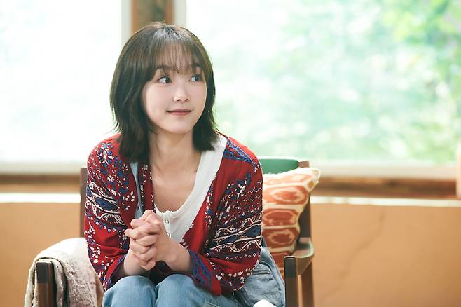 넷플릭스 드라마 ‘Mr. 플랑크톤’에서 조재미 역을 연기한 배우 이유미 출연장면. 사진 넷플릭스