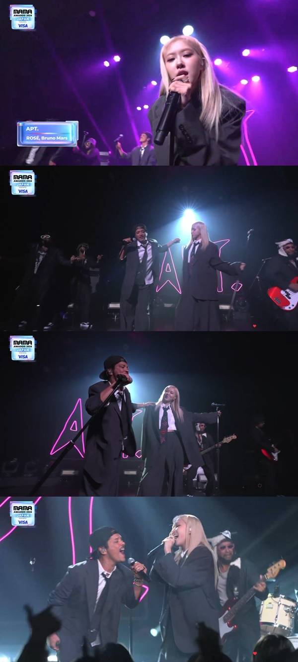 2024 MAMA AWARDS 로제 브루노 마스 / 사진=Mnet
