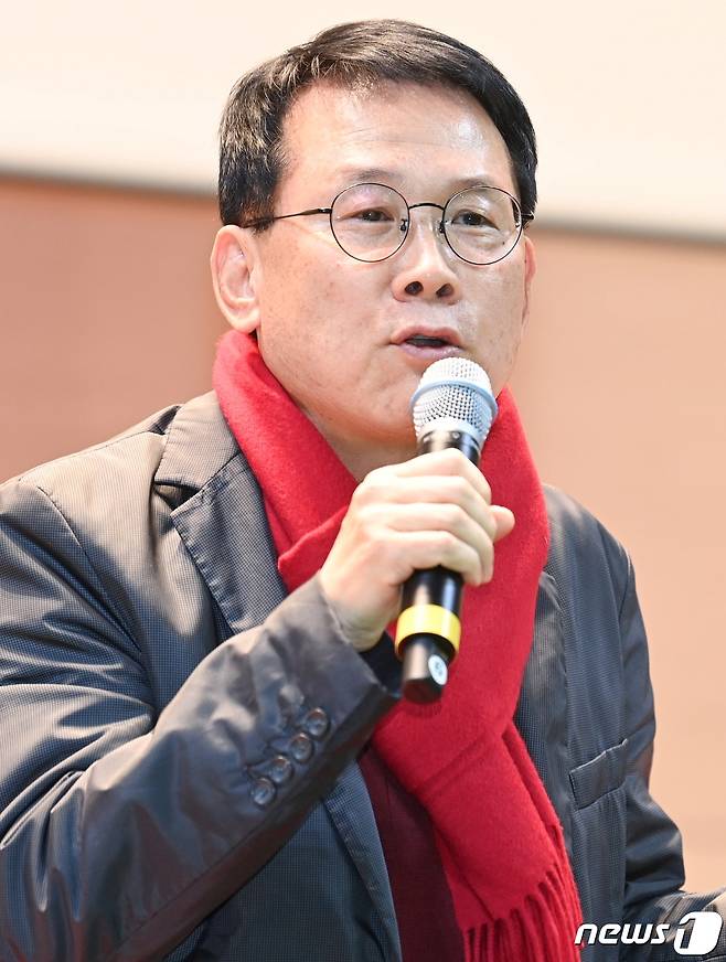 윤두현 전 의원(경북 경산)이 발언을 하고 있다. 2024.1.5/뉴스1 ⓒ News1 정우용 기자