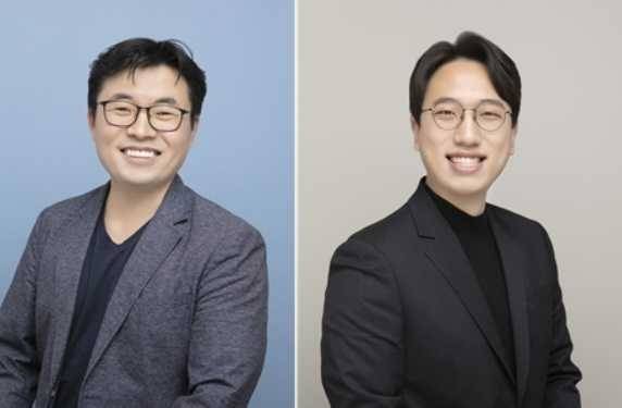 사진설명 : 국제적으로도 그 기술력을 입증한 위치정보서비스 전문기업 파타야의 전영준(왼쪽), 김태엽 공동 대표의 모습. 파파야 제공
