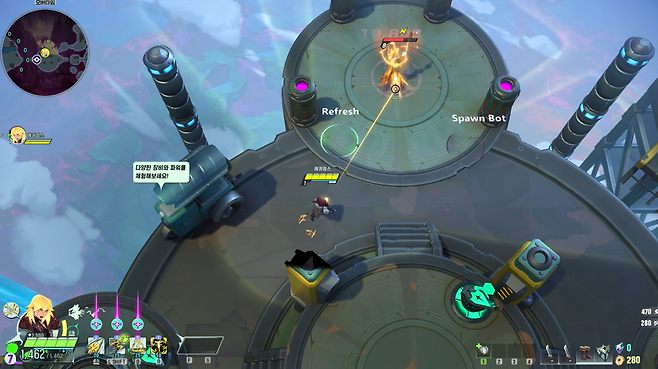 - 4스택이 채워지면 전류 충전 상태가 된다