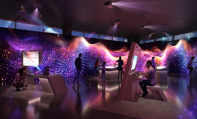 지난 1월 2024 강원 동계청소년올림픽 대회 기간 동안 시범운영한 메타버스 체험관. 강릉시 제공