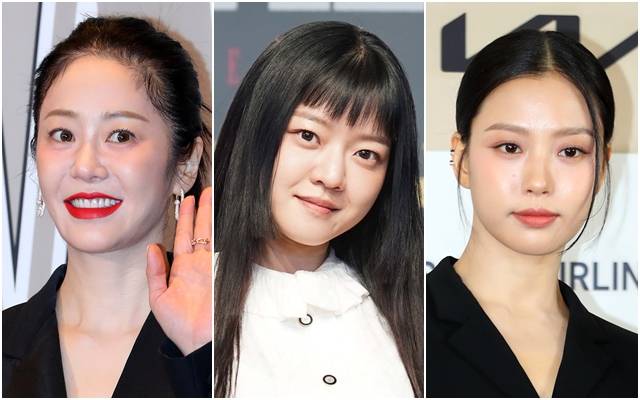 왼쪽 사진부터 배우 고현정, 고아성, 고민시. 뉴시스