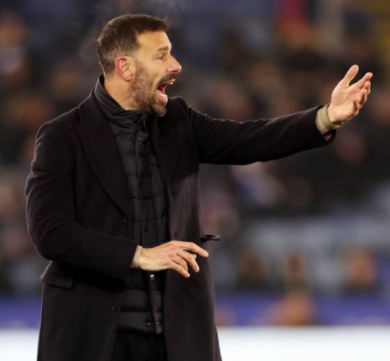 뤼트 판 니스텔로이 감독. /사진=레스터 시티 공식 사회관계망서비스(SNS)