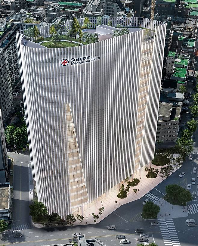 씨젠의료재단 서울본원 조감도(CJ대한통운 건설부문).