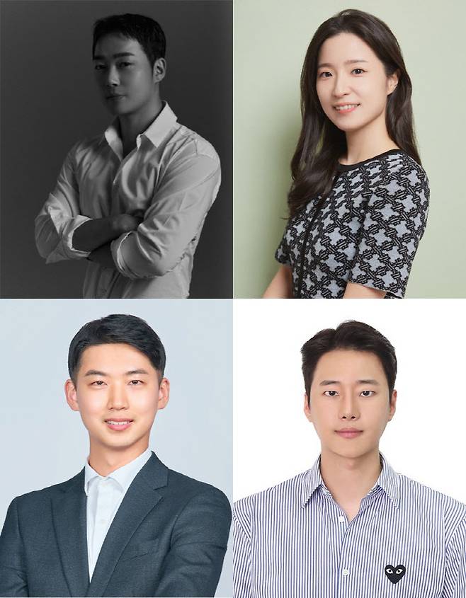 사진 왼쪽 위부터 시계방향으로 홍윤택 스페이스웨이비 대표, 박예슬 오렌지바이오메드 대표, 한종원 노바에어 대표, 김민현 모바휠 대표(사진=각 사)