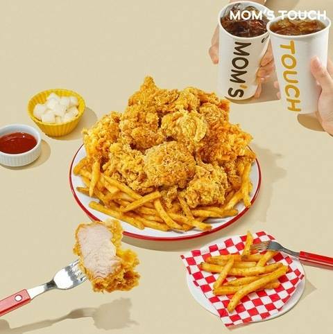 싸이순살치킨. 맘스터치 제공