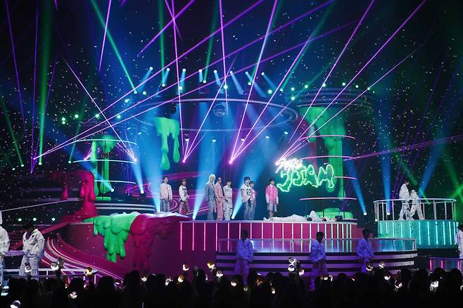 스트레이 키즈. (사진=빌보드 뮤직 어워즈 공식 SNS)