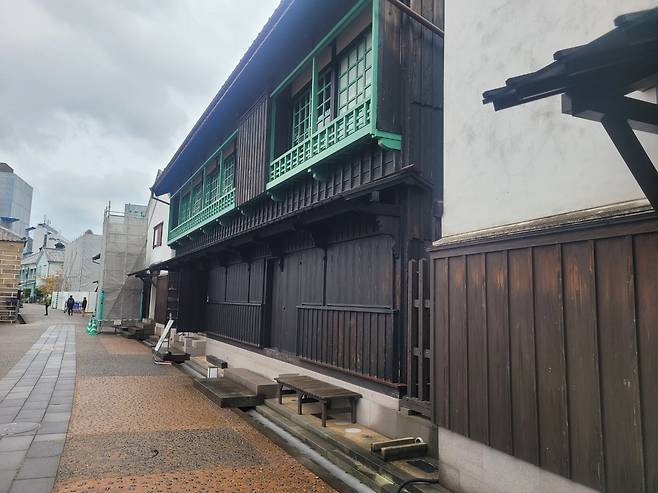 데지마의 건물들