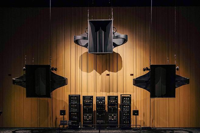 오디움 전시실 대형극장용 스피커