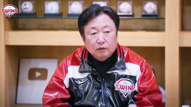 차명석 LG 트윈스 단장. /사진=LG 트윈스 공식 유튜브 갈무리