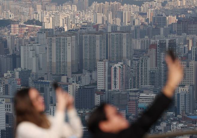 서울 시내 아파트 단지. 뉴시스