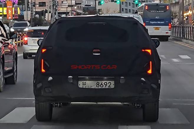 사진 : 기아 셀토스 풀체인지 테스트카 (출처=Shorts Car)