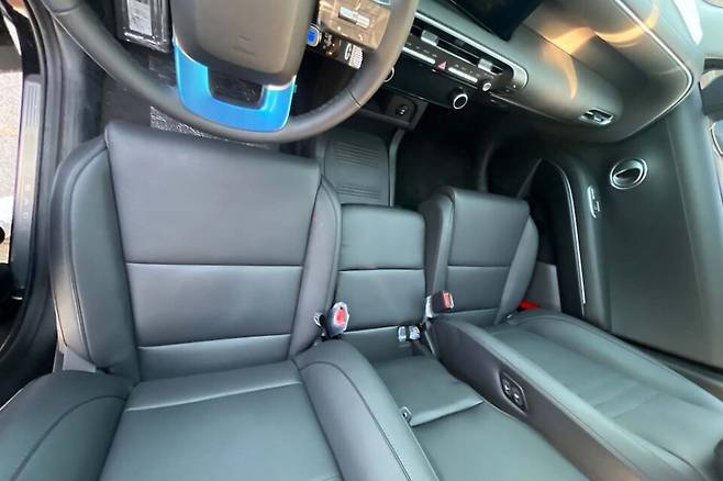 현대차 '팰리세이드 9인승' 시트 (출처 : newcarscoops)