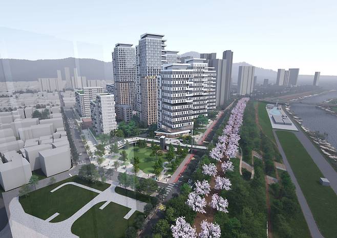 면목동 172-1 일대 재개발사업 신통기획 조감도 <서울시>