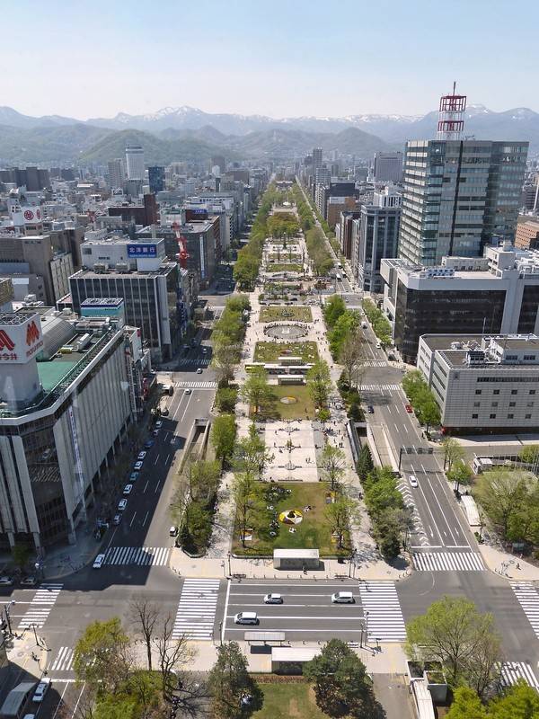 삿포로 시내 전경