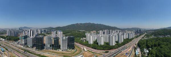 과천지식정보타운 전경. 과천시 제공
