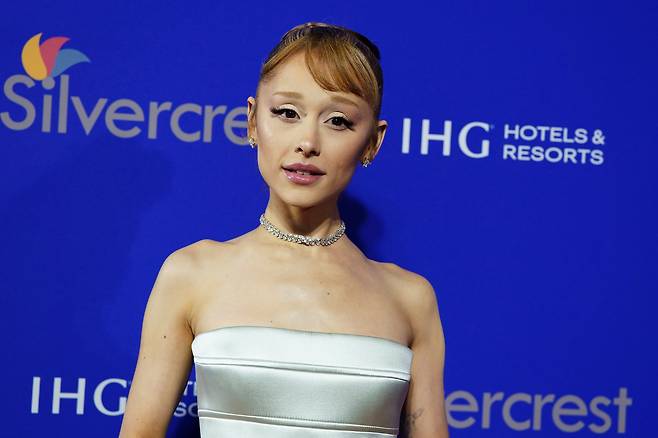 3일(현지시각) 팜스프링스 국제 영화제에 참석한 아리아나 그란데. /로이터 연합뉴스