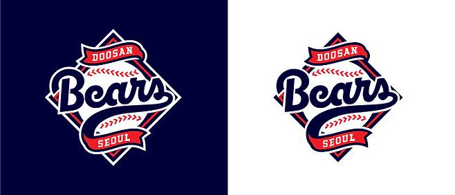 두산이 13일 발표한 새 BI. 사진 | 두산 베어스